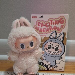 Pop Mart Labubu Exciting Macaron The Monsters Soymilk